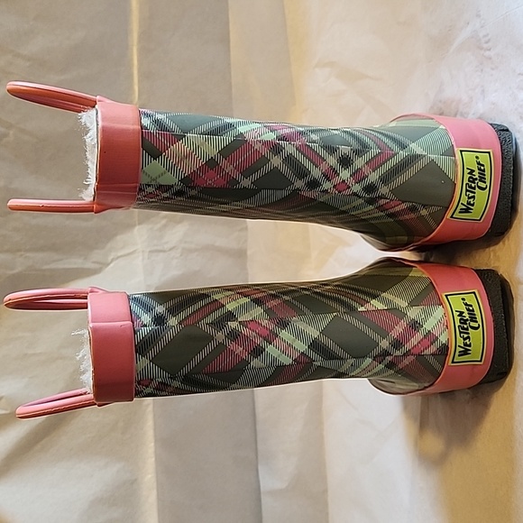 Faux-fur lined Waterproof Rain Boots - Picture 2 of 8